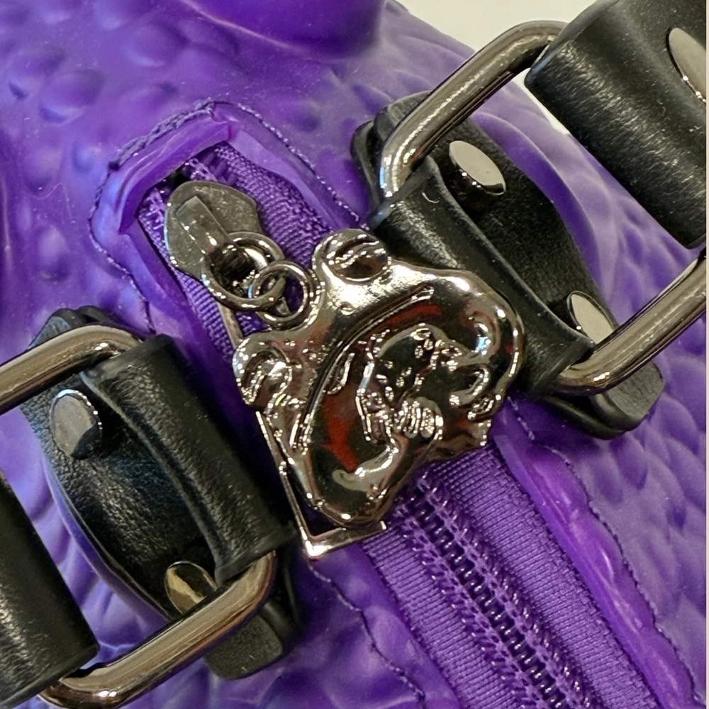 NEW Purple Official Windy Willow Frog Toad Purse Handbag Clutch - Picture 10 of 14